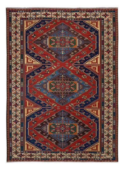Kilim afgański Dywan 203x281cm