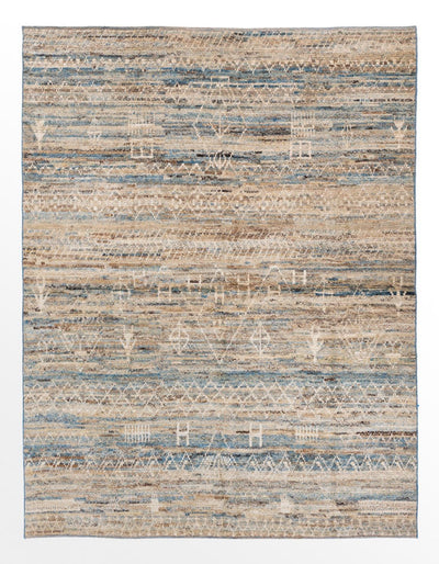 Dywan berberyjski 179x233cm - Dywan wełniany