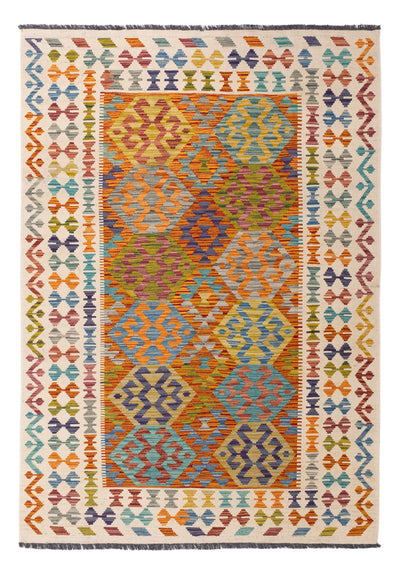 Kilim Maimana Dywan 144x200cm - Dywan wełniany
