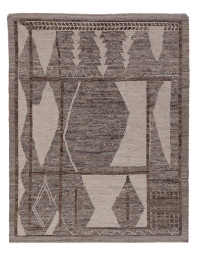 Dywan berberyjski 144x190cm - Dywan wełniany