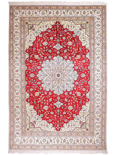 Chiński jedwab Dywan 182x276cm - Dywan orientalny