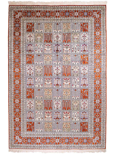 Chiński jedwab Dywan 181x268cm - Dywan orientalny