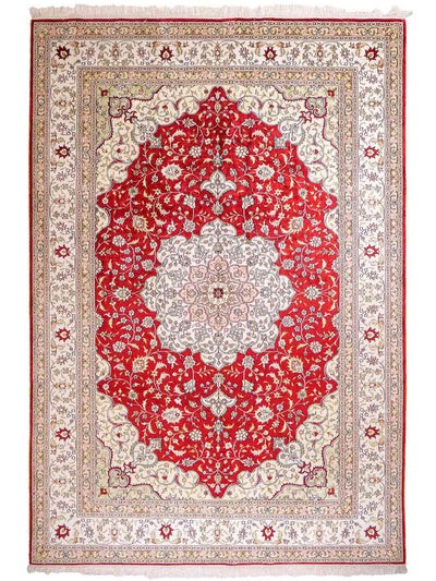 Chiński jedwab Dywan 188x272cm - Dywan orientalny