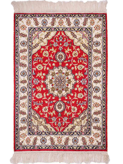 Chiński jedwab Dywan 60x89cm - Dywan orientalny