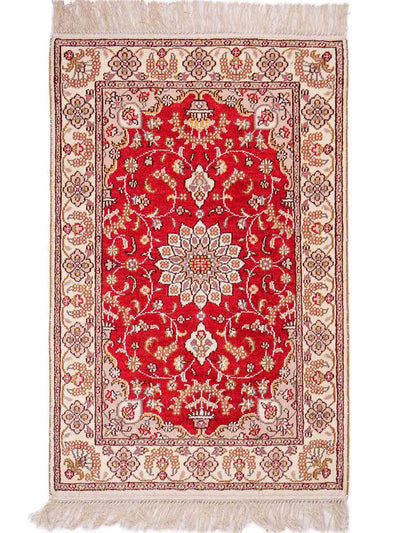 Chiński jedwab Dywan 60x92cm - Dywan orientalny