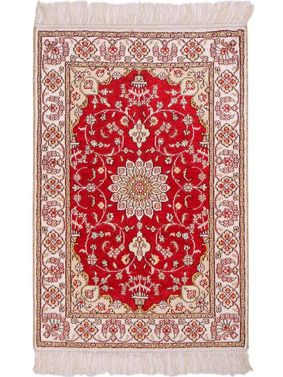 Chiński jedwab Dywan 62x90cm - Dywan orientalny