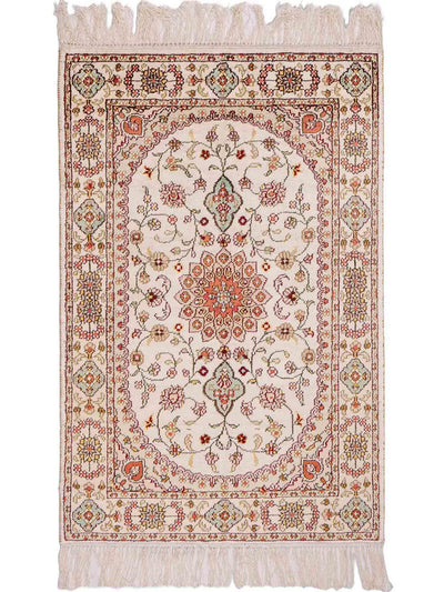 Chiński jedwab Dywan 59x89cm - Dywan orientalny