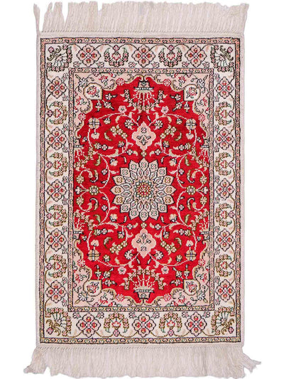 Chiński jedwab Dywan 62x89cm - Dywan orientalny