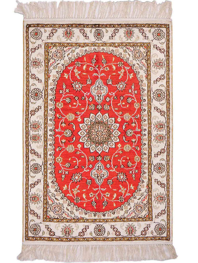 Chiński jedwab Dywan 61x93cm - Dywan orientalny