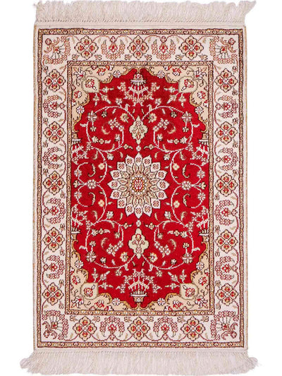Chiński jedwab Dywan 62x89cm - Dywan orientalny