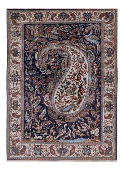 Qom Dywan 140x195cm - Dywan perski