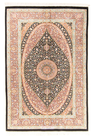 Qom jedwab Dywan 101x154cm - Dywan perski