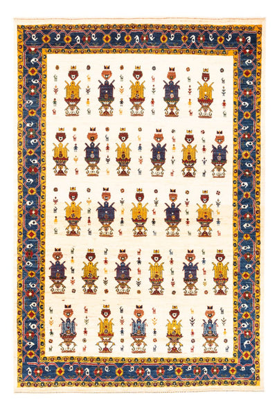 Gabbeh perski Dywan 154x221cm - Perserteppich Wollteppich