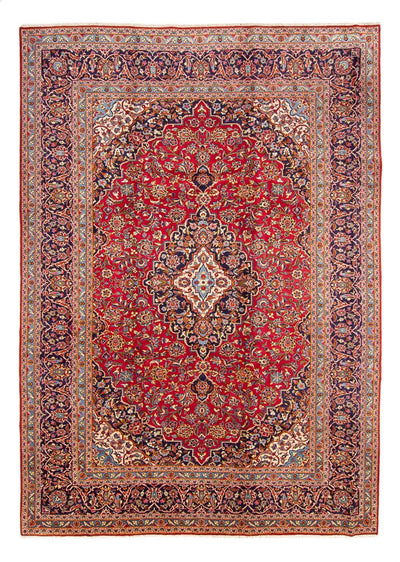 Kashan Dywan 255x355cm - Dywan perski - rdza