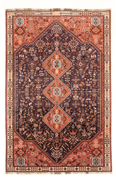 Qashqai Dywan 180x290cm - Dywan perski - ciemnoniebieski