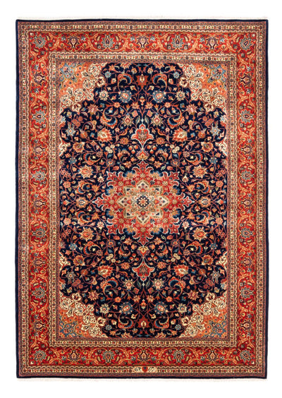 Sarouk Dywan 180x255cm - Dywan perski - ciemnoniebieski