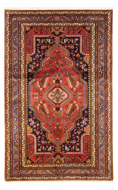 Hamadan Dywan 140x222cm - Dywan perski - czerwony