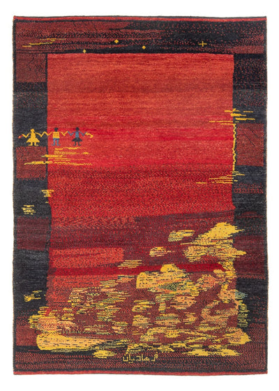 Gabbeh perski Dywan 127x176cm - Perserteppich Wollteppich