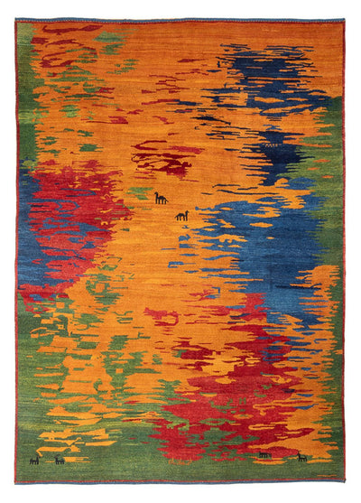 Gabbeh perski Dywan 225x298cm - Perserteppich Wollteppich