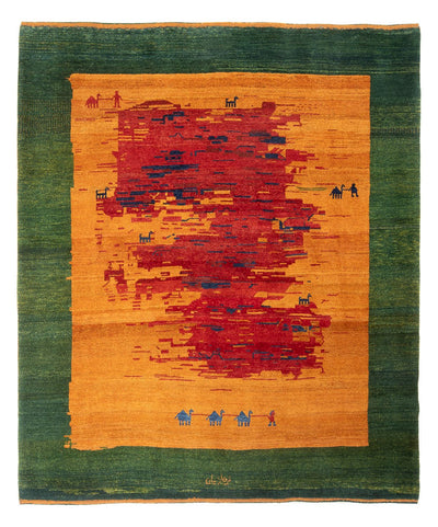 Gabbeh perski Dywan 200x227cm - Perserteppich Wollteppich