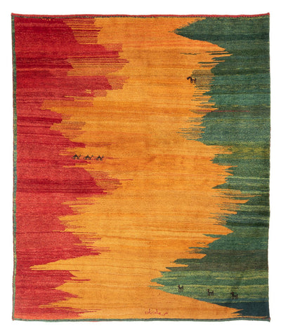 Gabbeh perski Dywan 197x226cm - Perserteppich Wollteppich