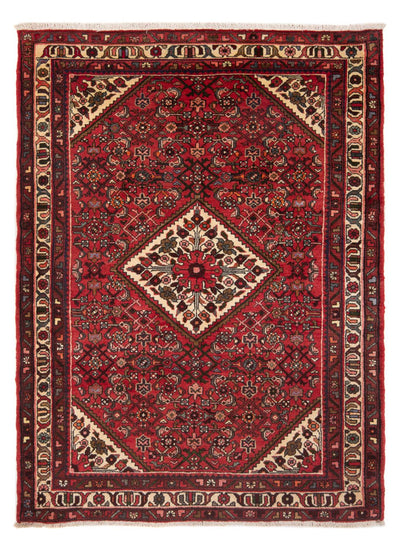 Hosseinabad Dywan 147x195cm - Dywan perski - czerwony