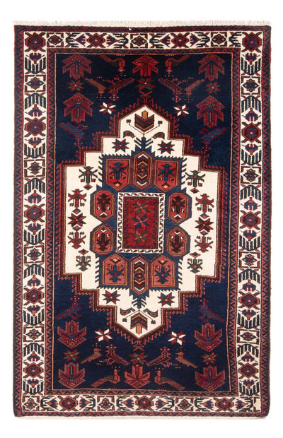 Hamadan Dywan 125x202cm - Dywan perski - ciemnoniebieski