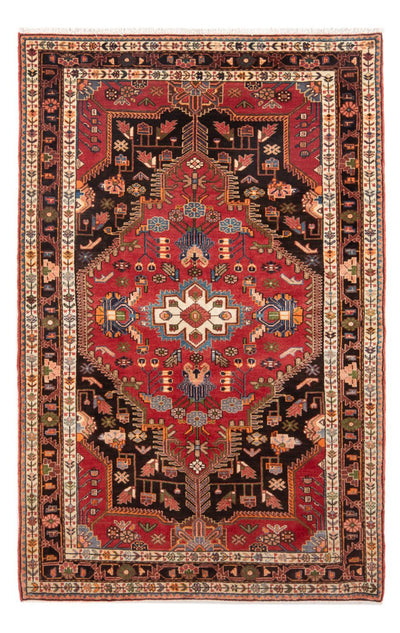 Hamadan Dywan 140x223cm - Dywan perski - czerwony
