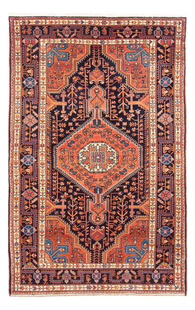 Hamadan Dywan 132x224cm - Dywan perski - jasna czerwień