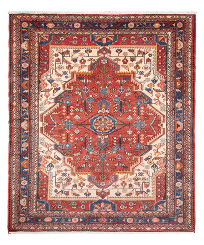 Hamadan Dywan 173x225cm - Dywan perski - rdza