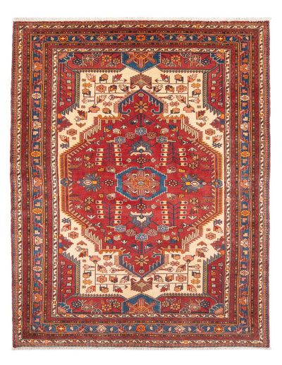 Hamadan Dywan 160x225cm - Dywan perski - czerwony