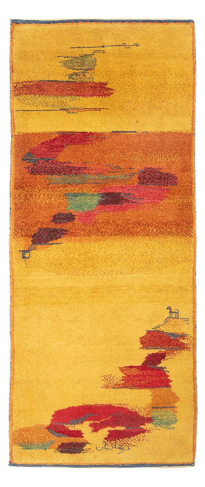 Gabbeh perski Dywan 85x213cm - Perserteppich Wollteppich