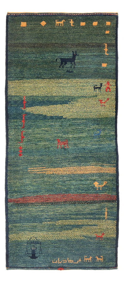 Gabbeh perski Dywan 87x195cm - Perserteppich Wollteppich