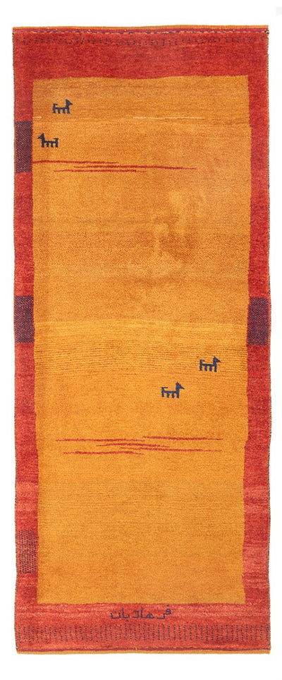 Gabbeh perski Dywan 82x216cm - Perserteppich Wollteppich