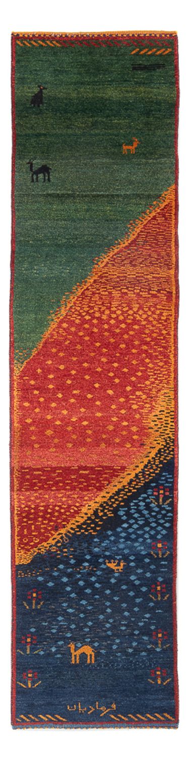 Gabbeh perski Dywan 68x285cm - Perserteppich Wollteppich