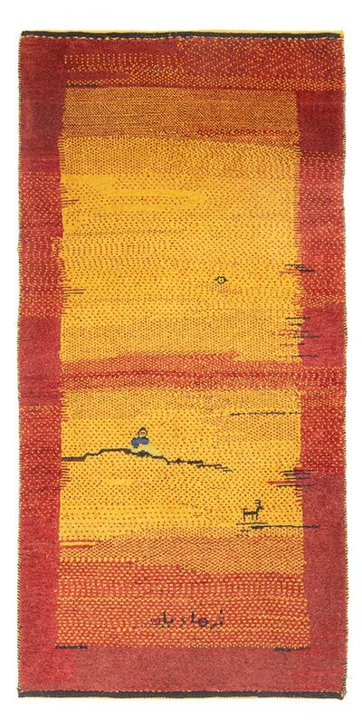 Gabbeh perski Dywan 88x188cm - Perserteppich Wollteppich