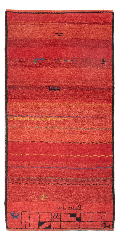 Gabbeh perski Dywan 87x187cm - Perserteppich Wollteppich