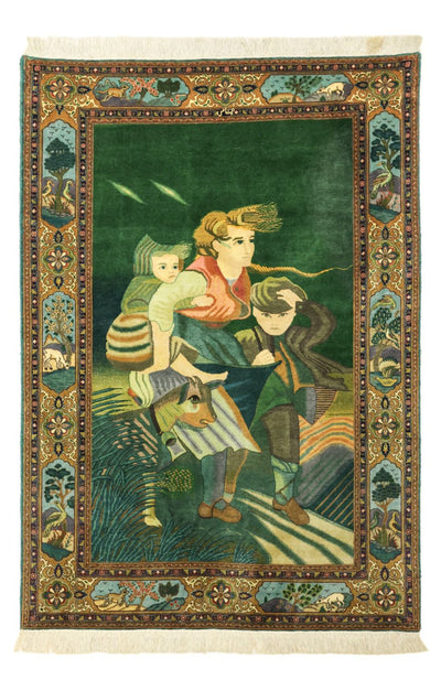 Tabriz - 50 Raj Dywan 103x153cm - Dywan perski