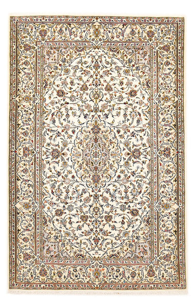 Kashan Dywan 135x208cm - Dywan perski - kremowy