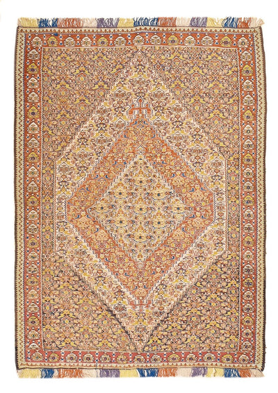 Jedwabny kilim Dywan 140x200cm