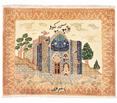 Tabriz - 50 Raj Dywan 72x83cm - Dywan perski