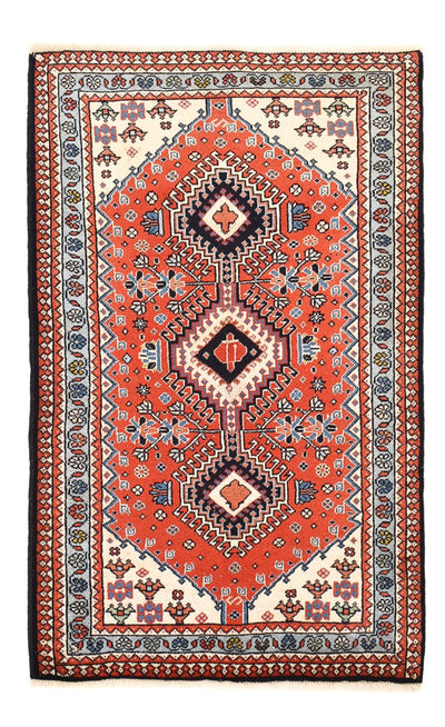 Yalameh Dywan 75x121cm - Dywan perski - czerwony