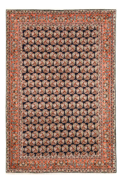 Bidjar Dywan 195x298cm - Dywan perski - rdza