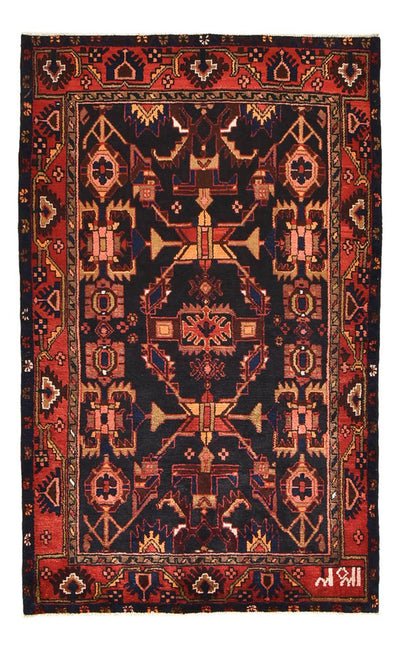 Hamadan Dywan 130x207cm - Dywan perski - ciemnoniebieski