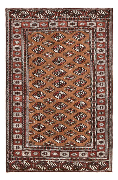 Dywan turkmeński 200x303cm - Dywan perski - wielokolorowy