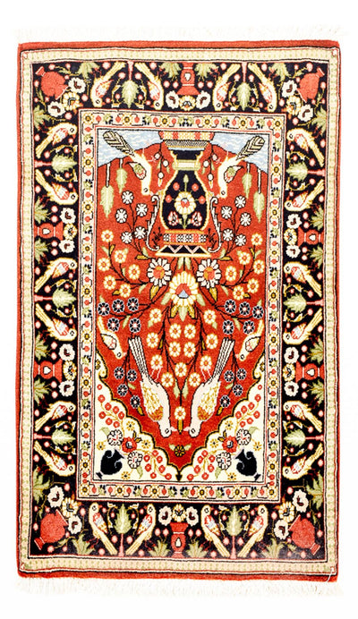 Qom Dywan 60x105cm - Dywan perski - wielokolorowy