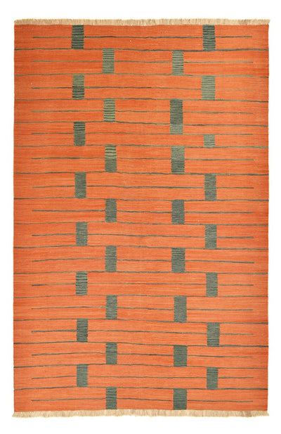 Nowoczesny kilim Dywan 193x291cm - Dywan wełniany