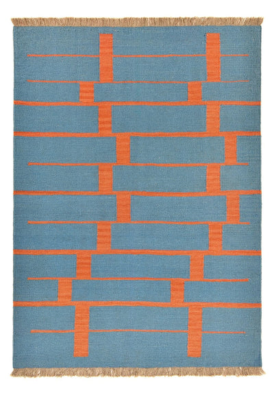 Nowoczesny kilim Dywan 119x170cm - Dywan wełniany