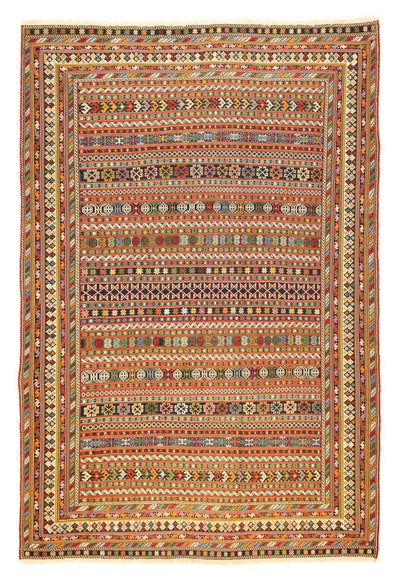 Afshar Sirjan Dywan 194x287cm - Dywan perski
