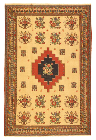 Afshar Sirjan Dywan 202x298cm - Dywan perski